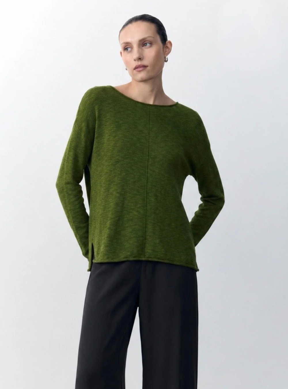 Sacha Top - Moss