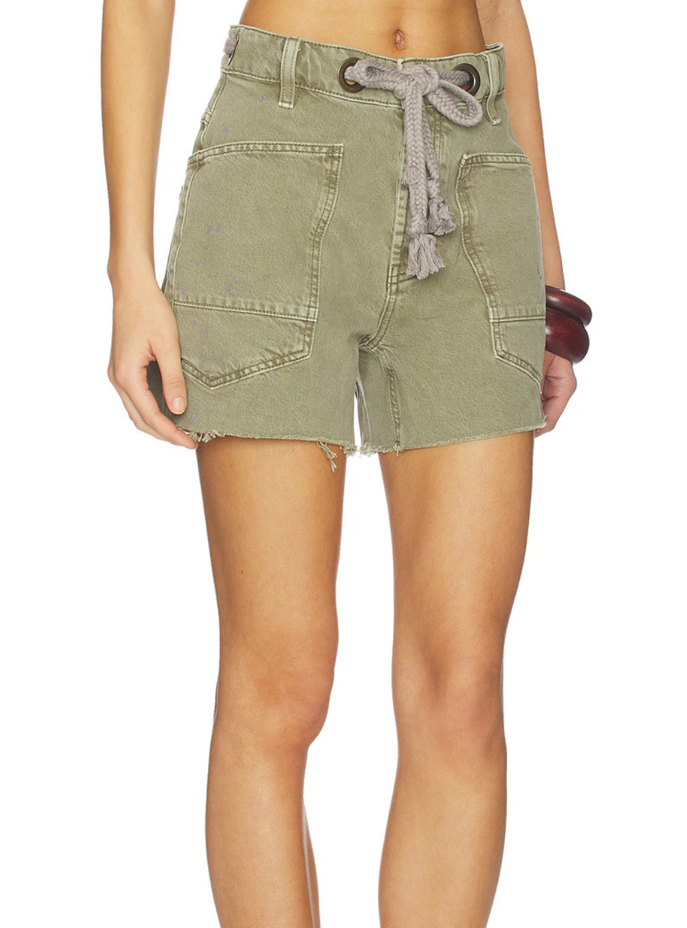 Free People Moxie Shorts - Army