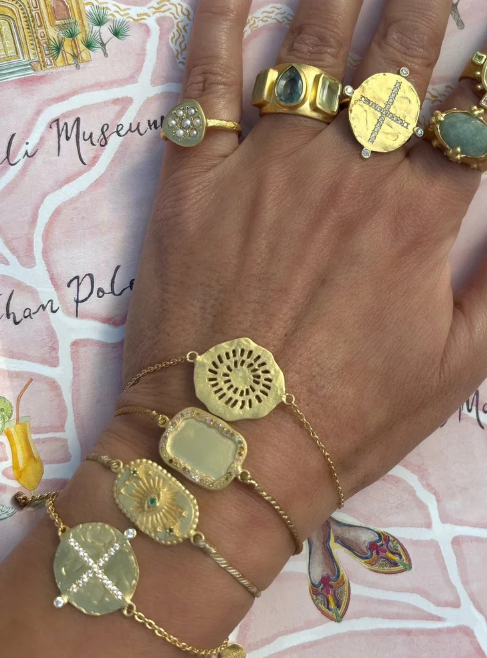 Bahia Bracelet - Multi Tourmaline