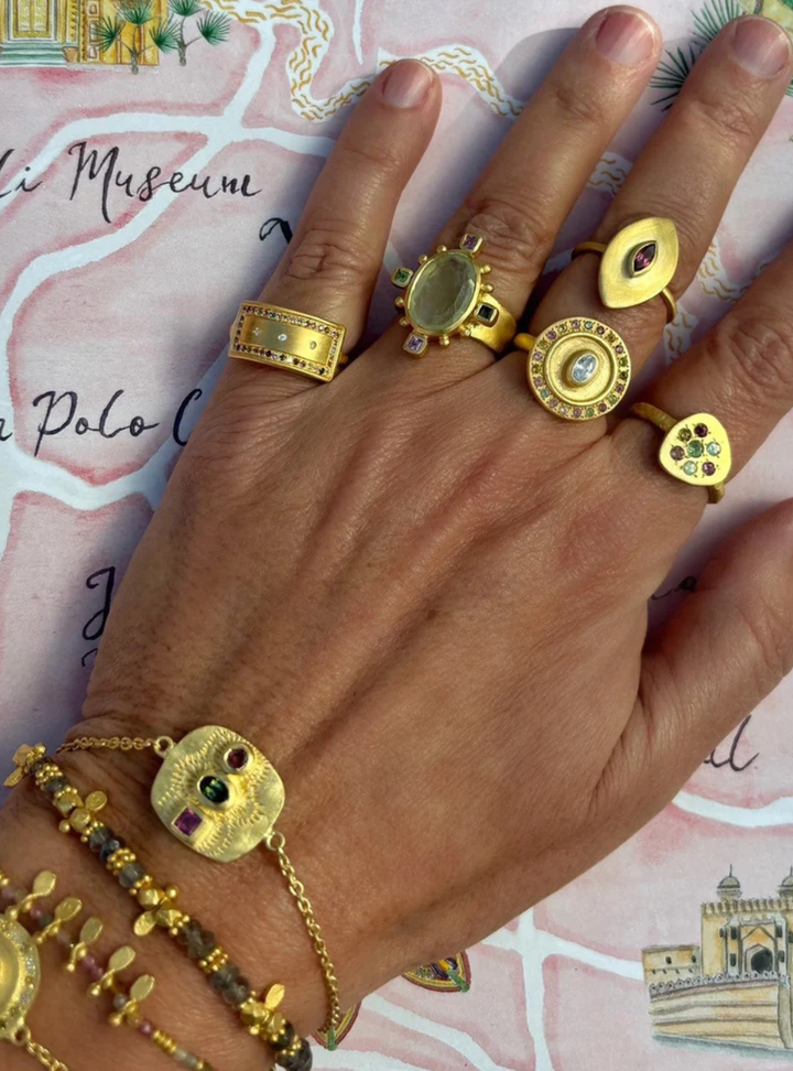 Jema Ring - Multi Tourmaline