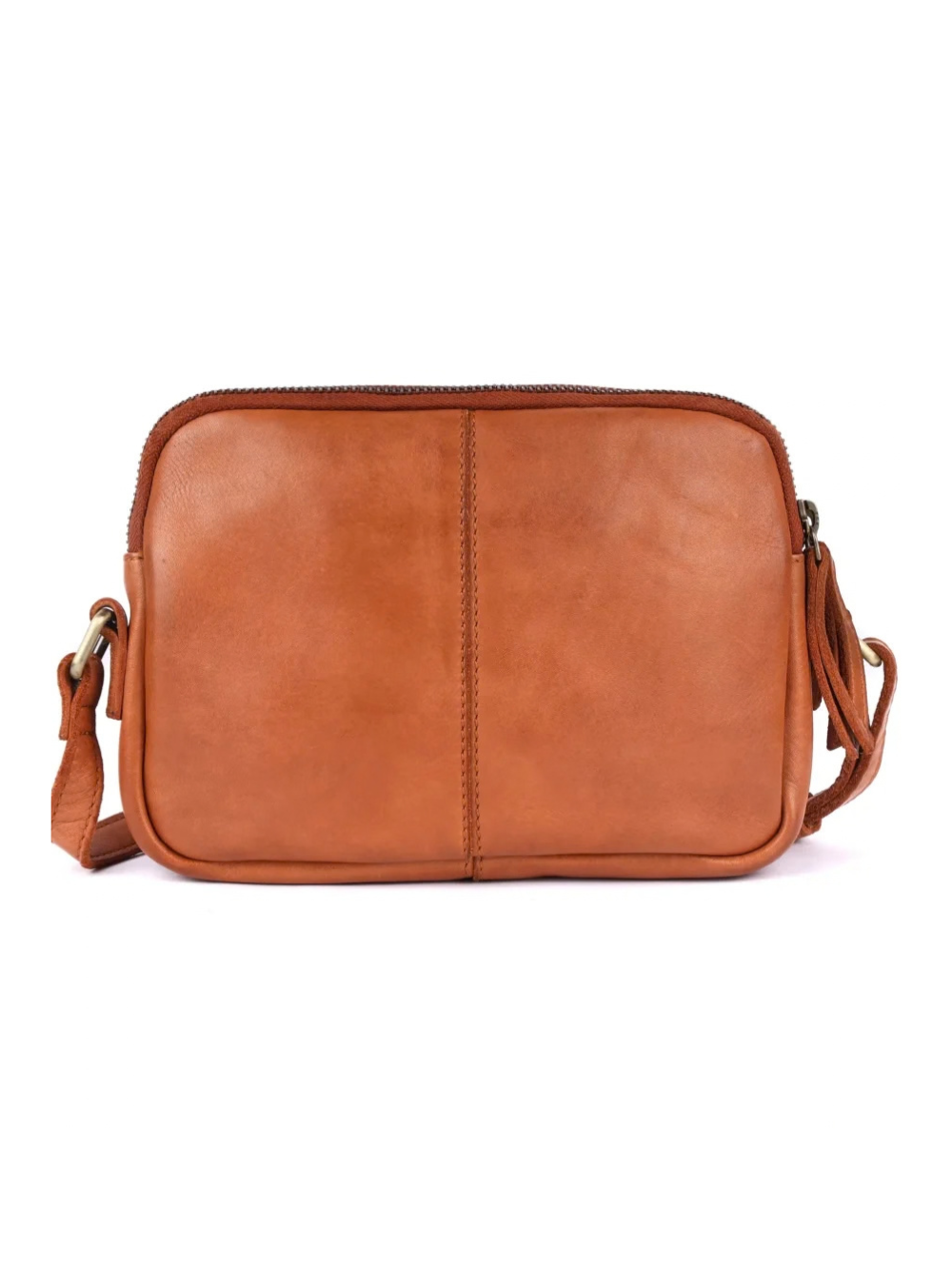 Nancy Woven Cross Body - Tan