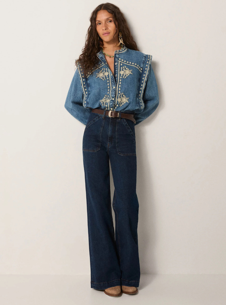 Narciso Blouse - Light Blue