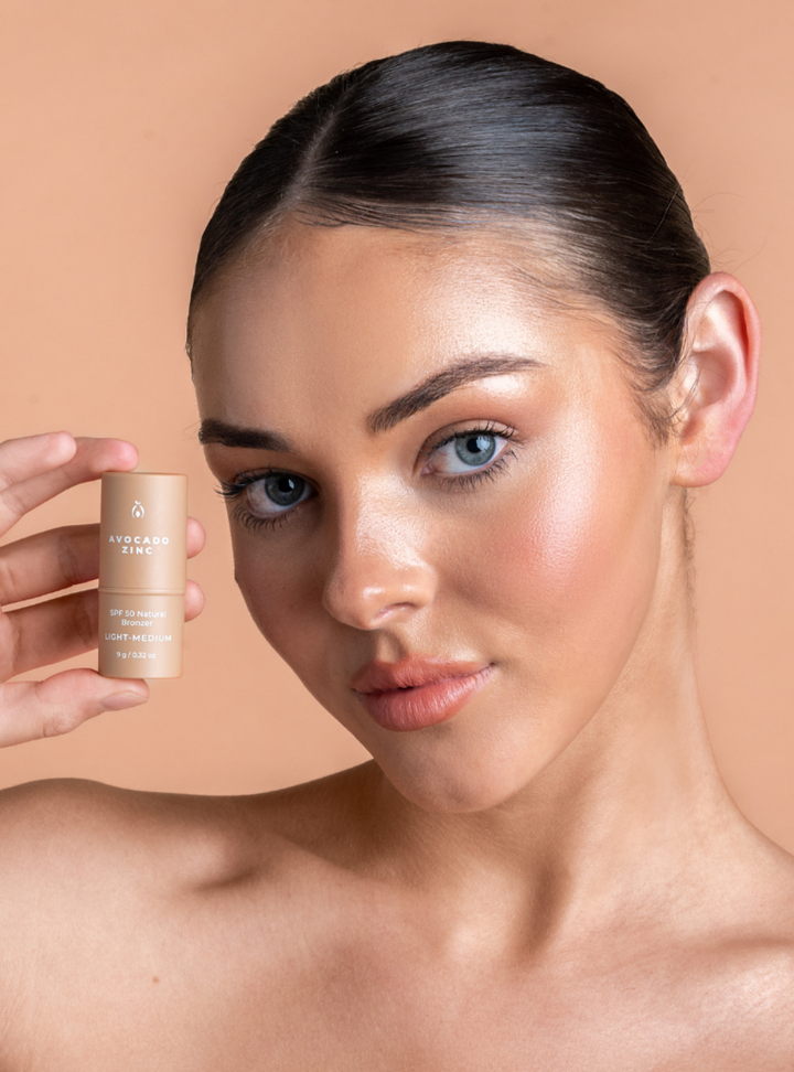 SPF 50 Natural Bronzer - Medium-Dark