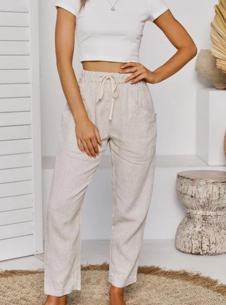 Luxe Pants - Natural