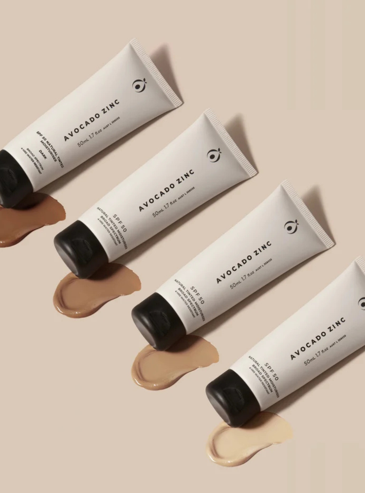 SPF 50 Natural Tinted Moisturiser - Dark