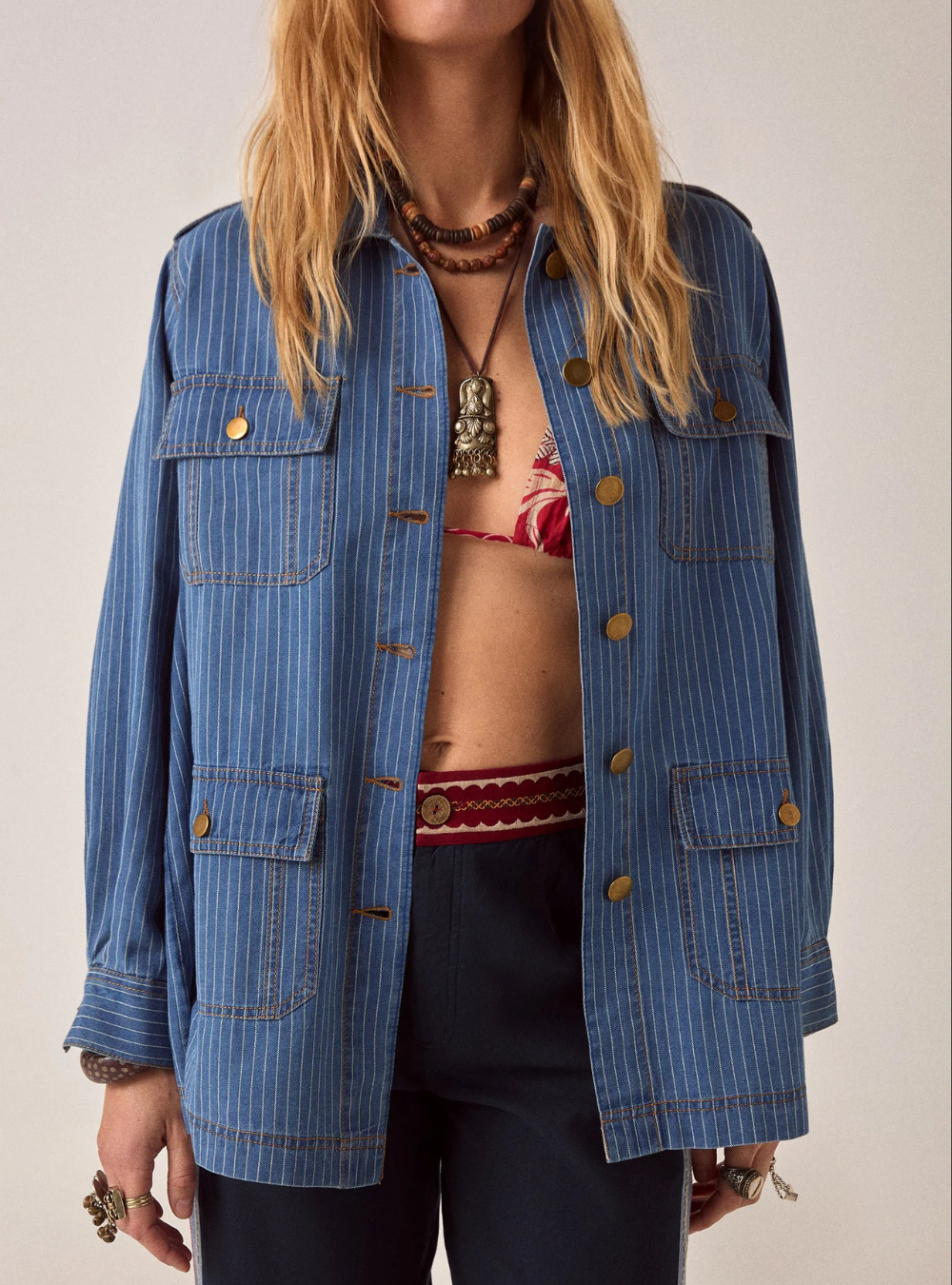 Noa Jacket - Navy Pacific