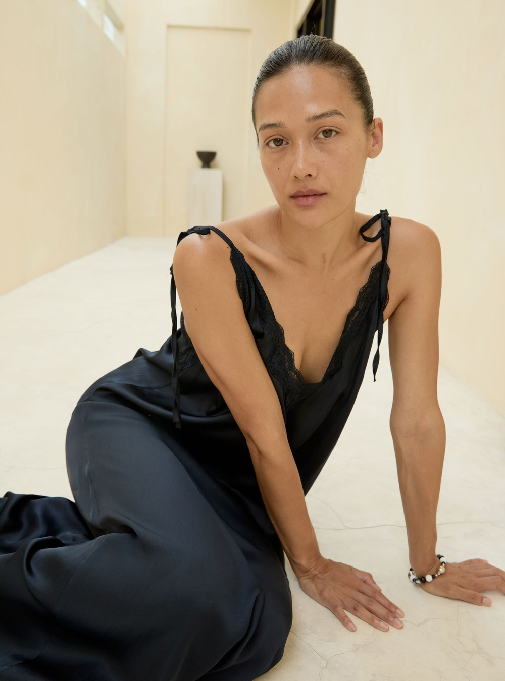 Oriana Dress - Navy
