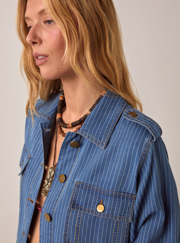 Noa Jacket - Navy Pacific