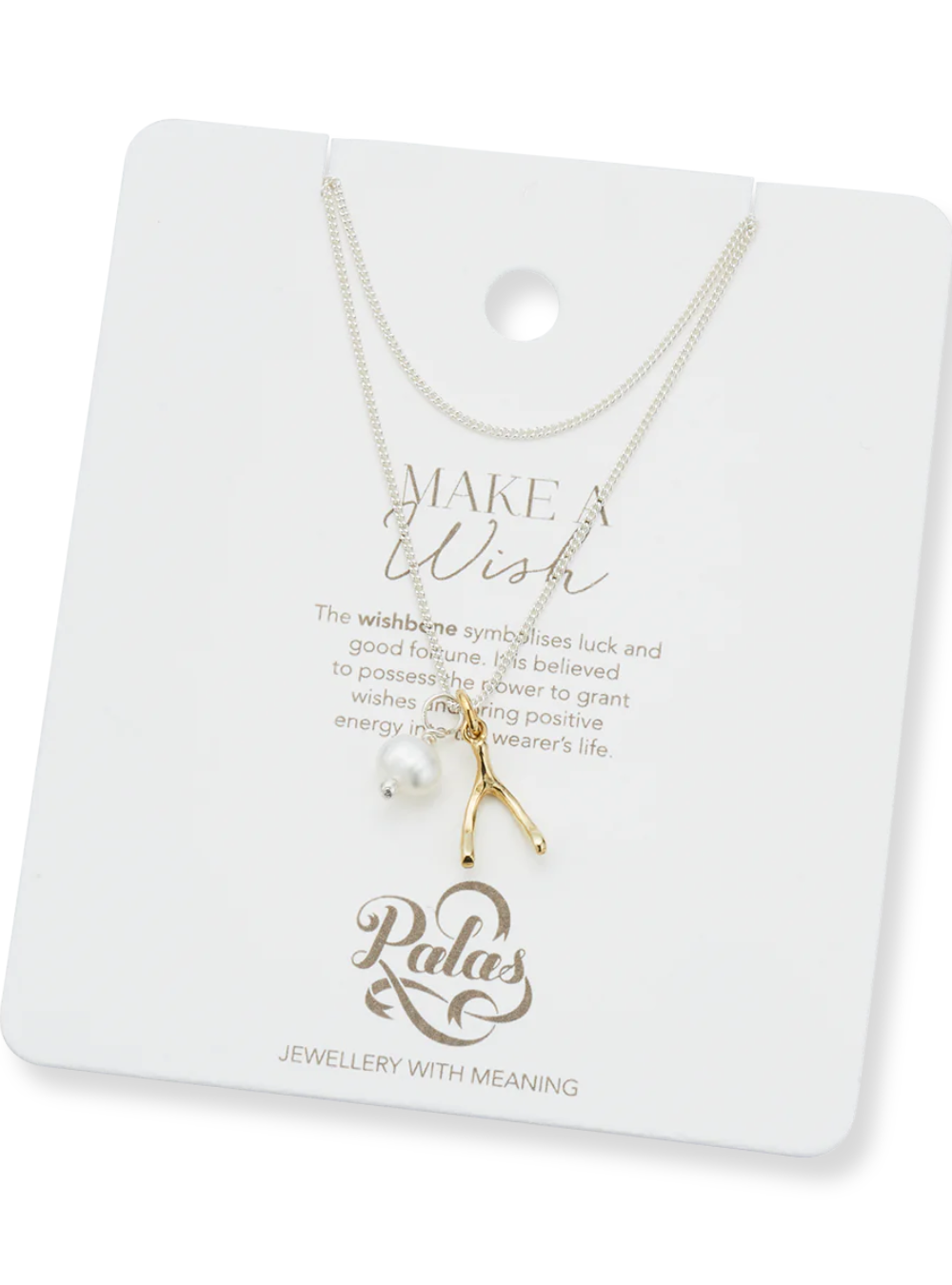 Make a Wish (Wishbone) Dreamweaver Necklace