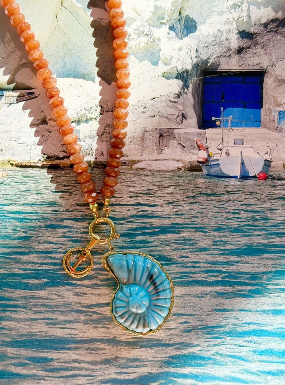 Ammonite Treasure Necklace