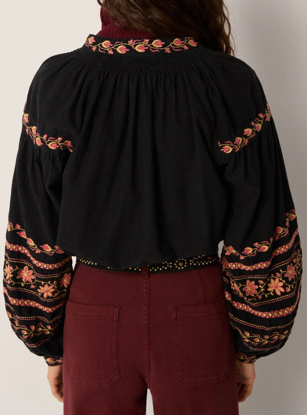 Virginia Blouse - Night Garden