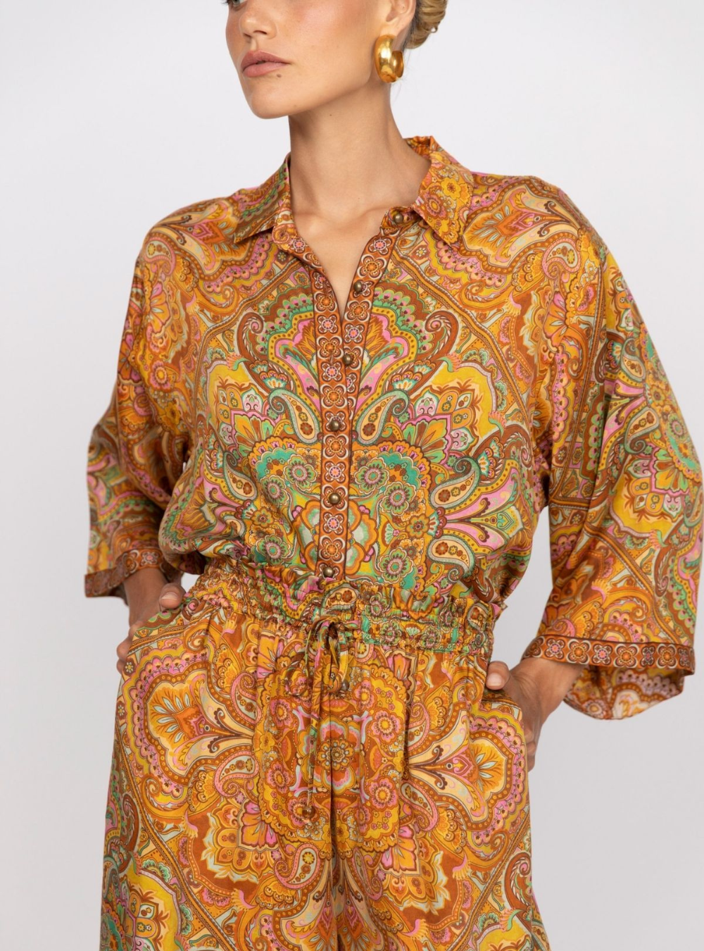 Esther Shirt - Cinnamon