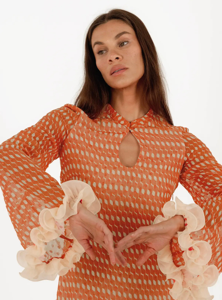 Yas Mini Dress - Ochre
