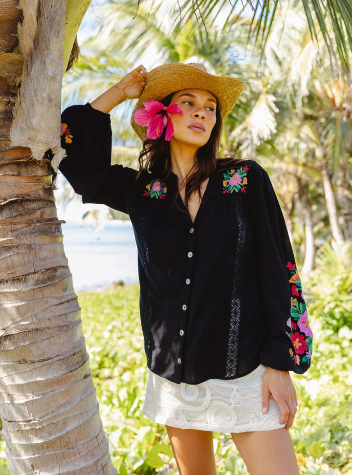 Clover Blouse - Noche | PRE-ORDER
