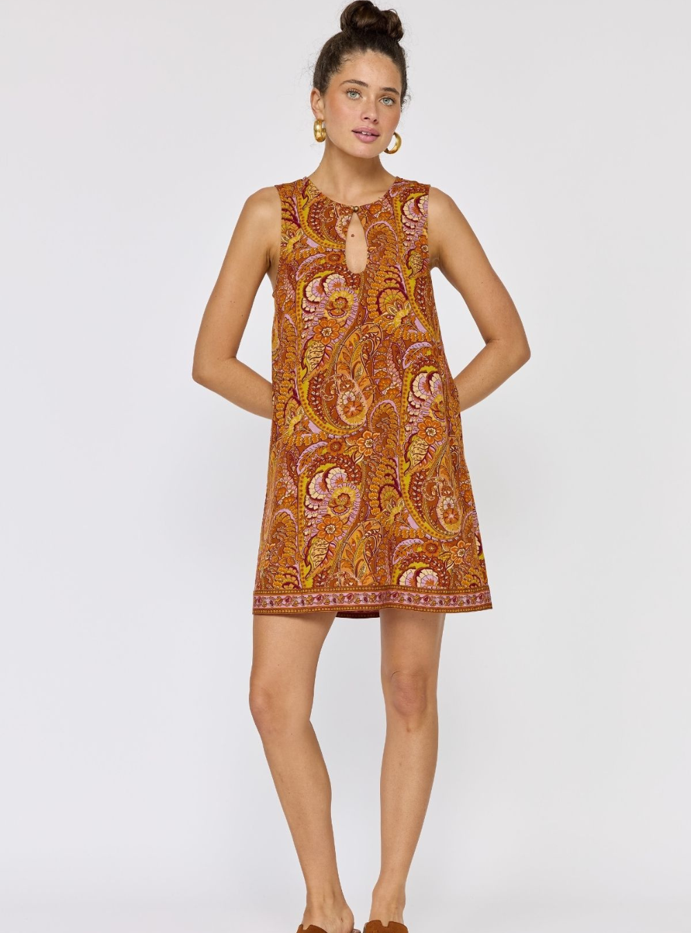 Mae Mini Dress - Wild Honey