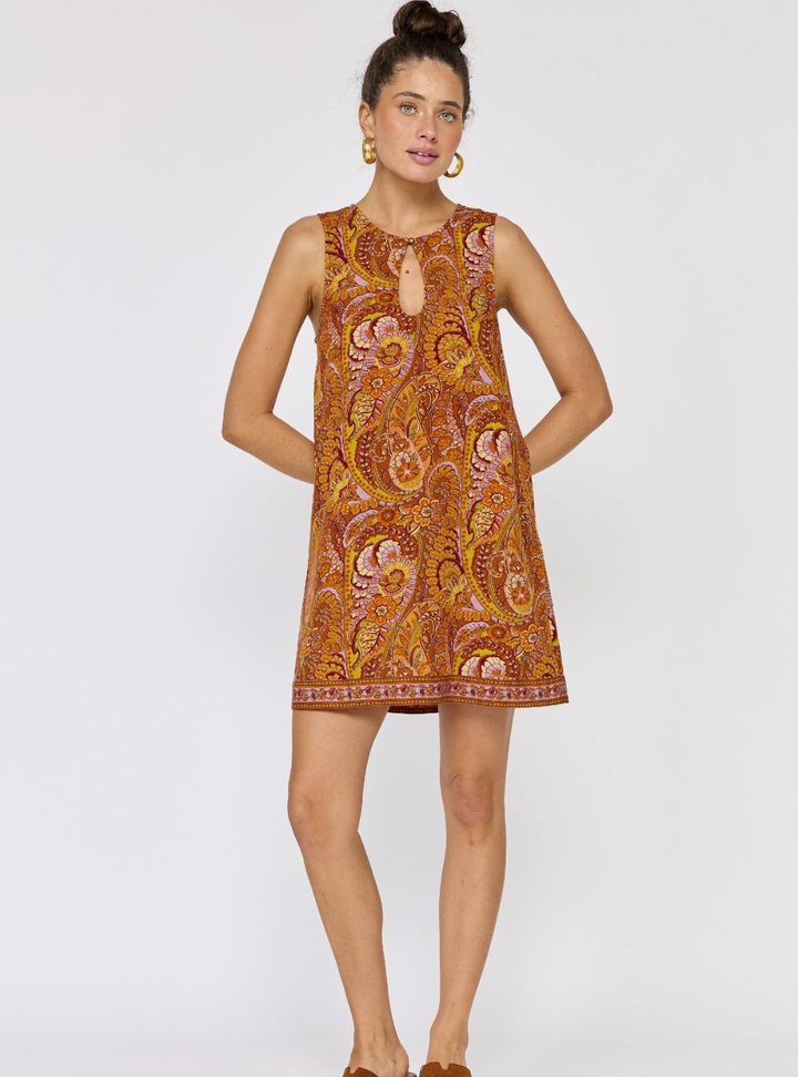 Mae Mini Dress - Wild Honey