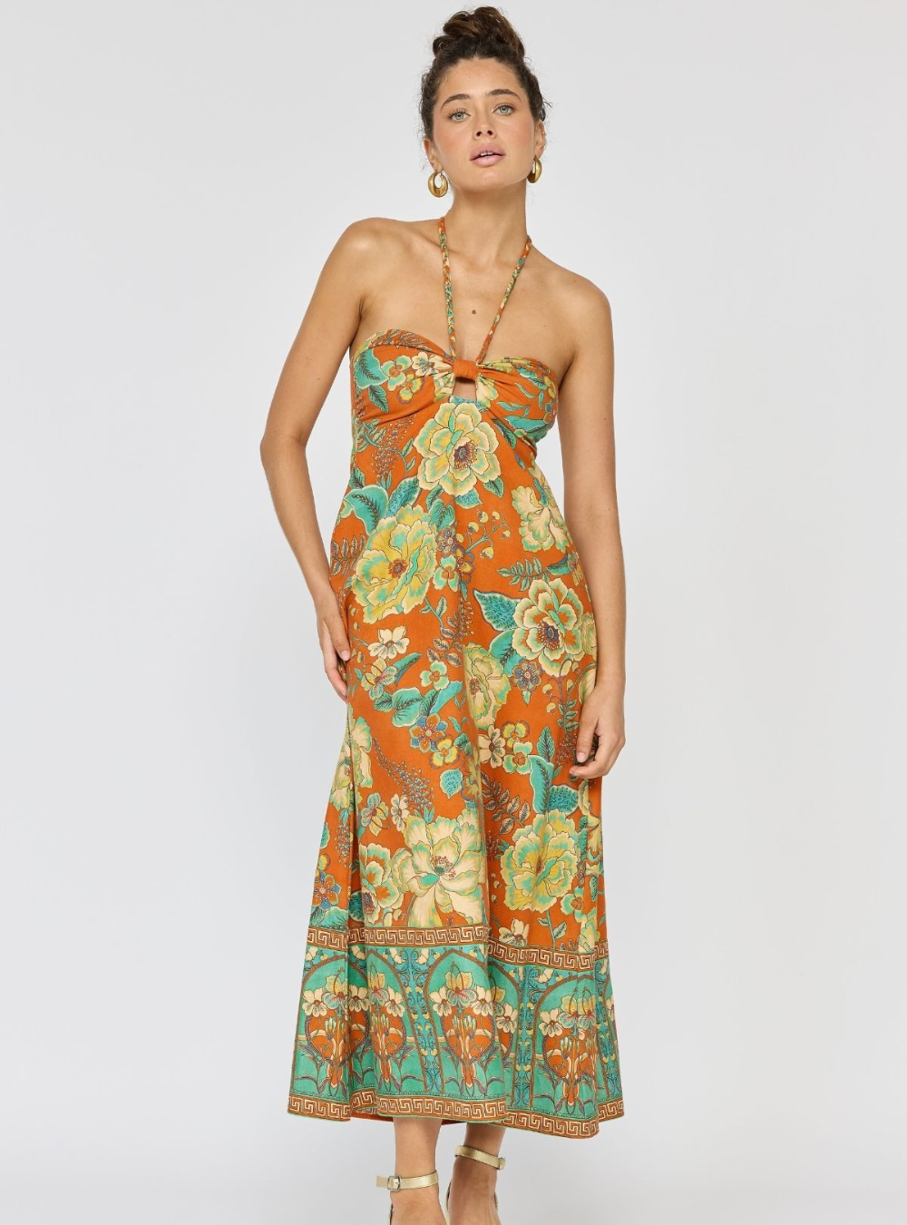 Carmen Midi Dress - Tango