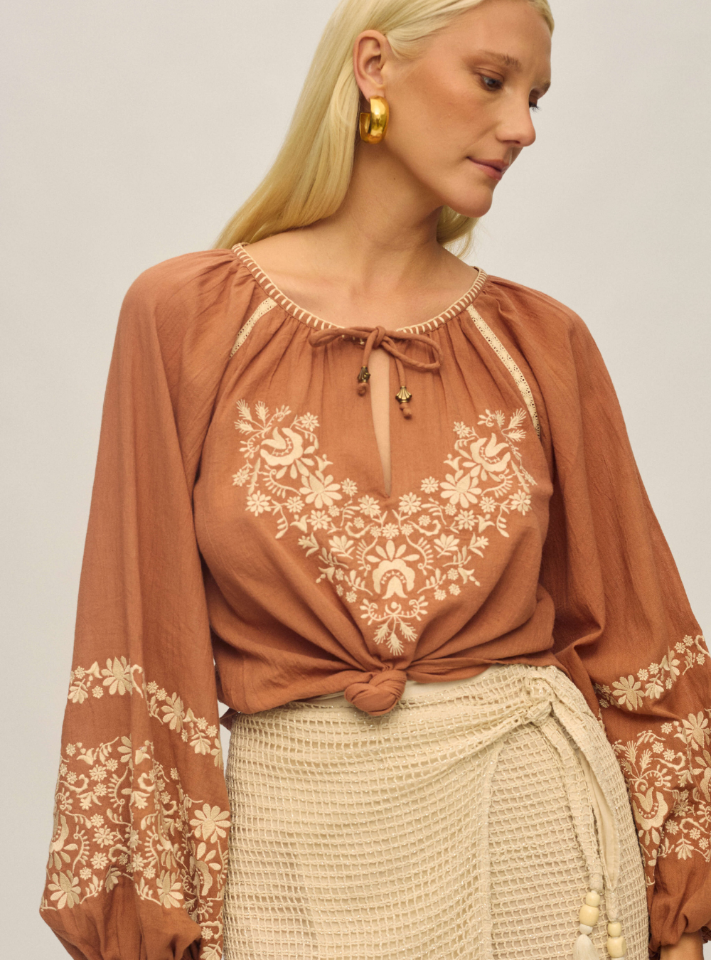 Juni Blouse - Desert Whisper