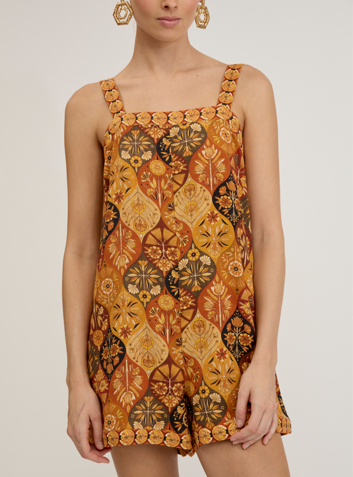 Leisure Romper - Desert Night