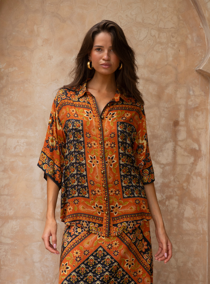 Lois Shirt - Saffron