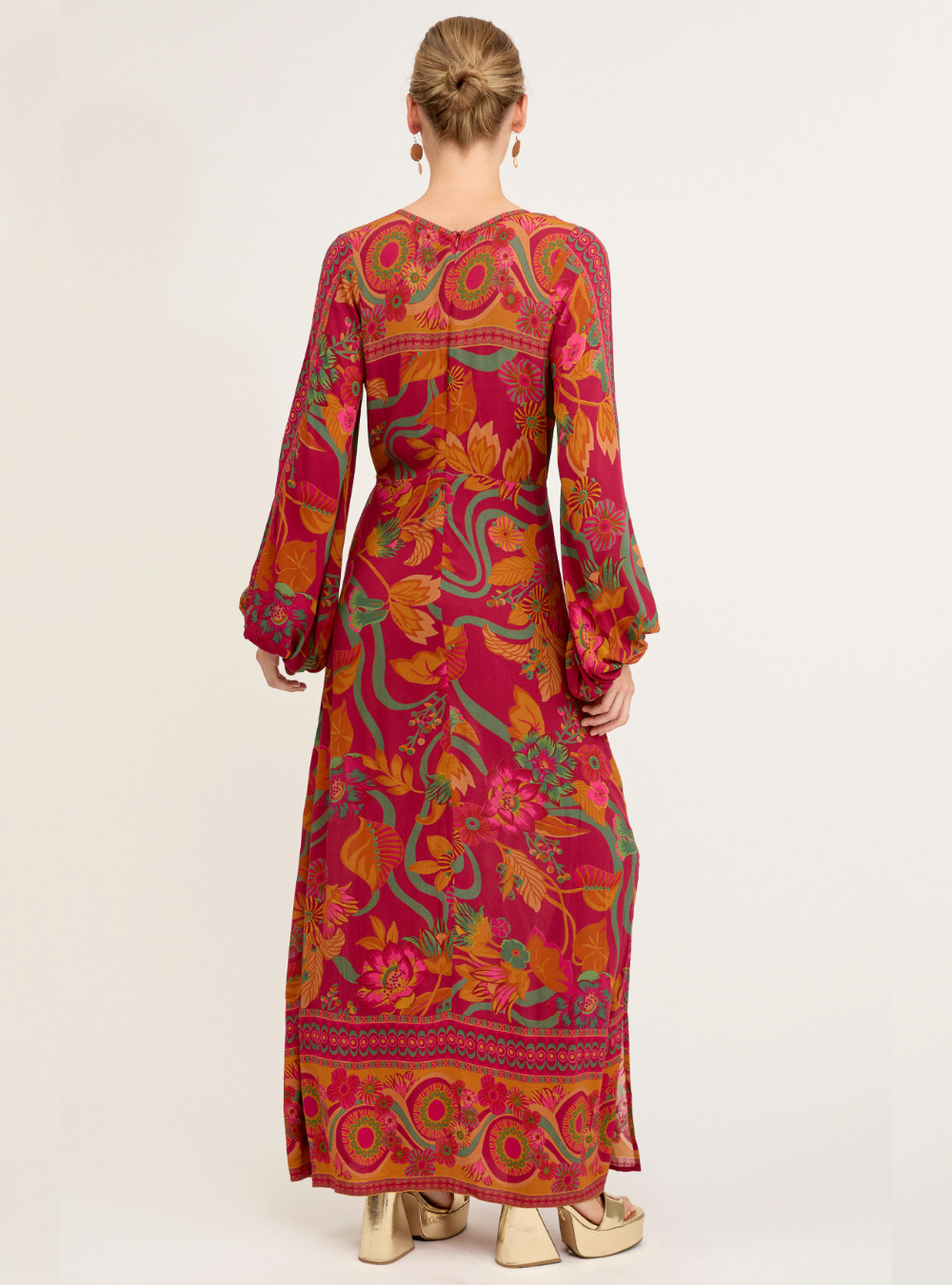 Mirage Maxi Dress - Ruby Rhapsody