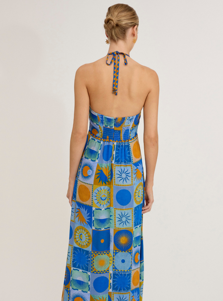 Vertigo Midi Dress - Blue Hour