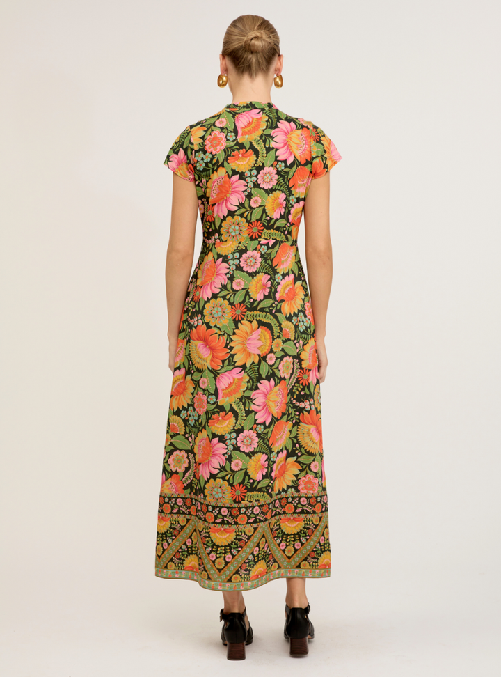 Willa Midi Dress - Fiesta