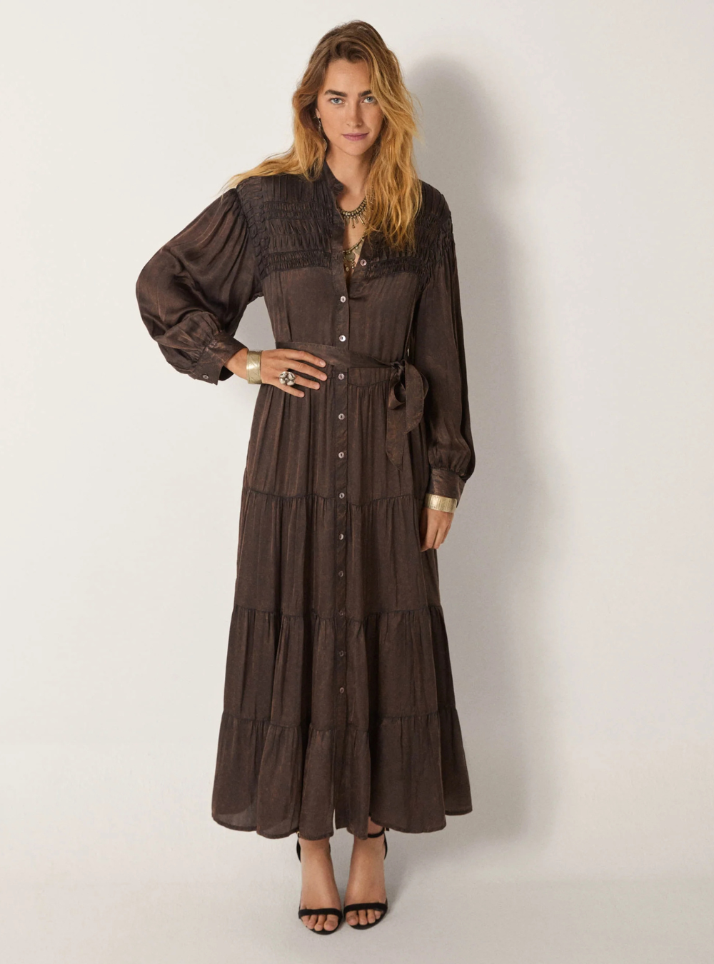 Nisha Dress - Fossil