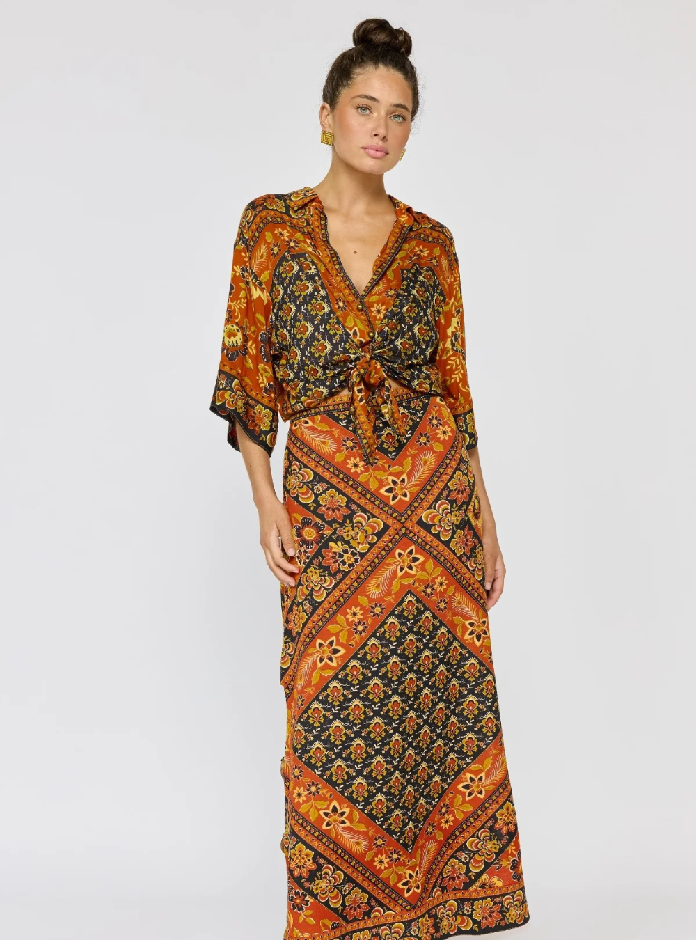 Lois Shirt - Saffron