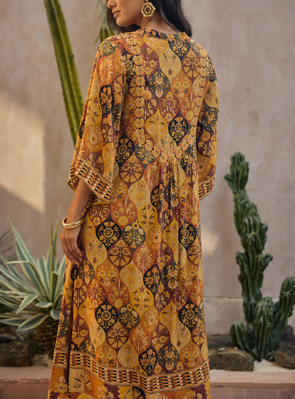 Montana Midi Dress - Desert Night