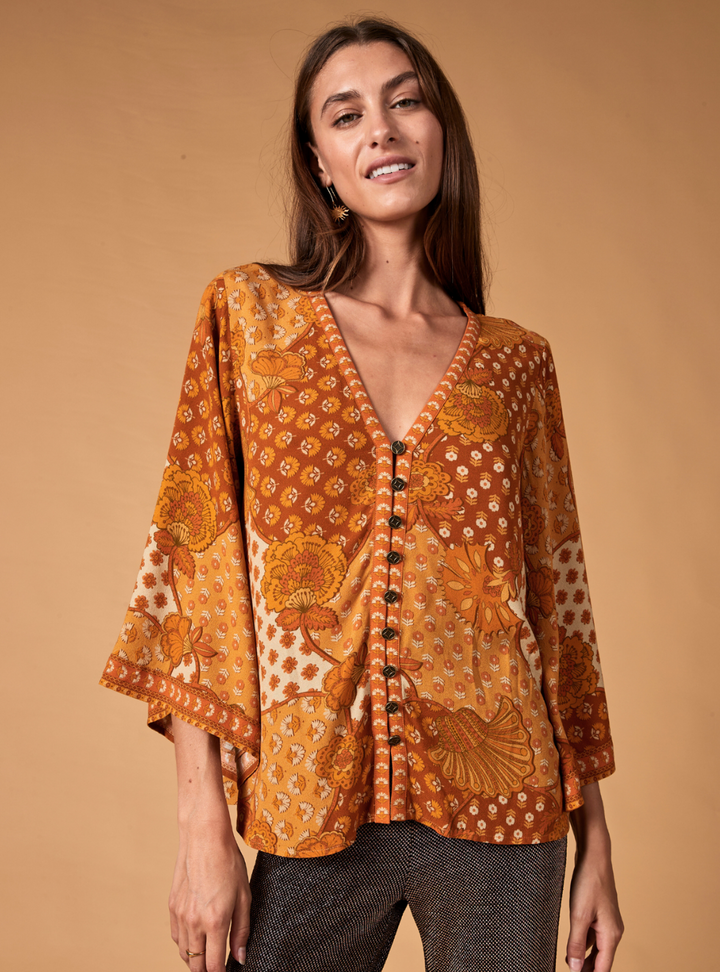 Sadie Blouse - Bohemian