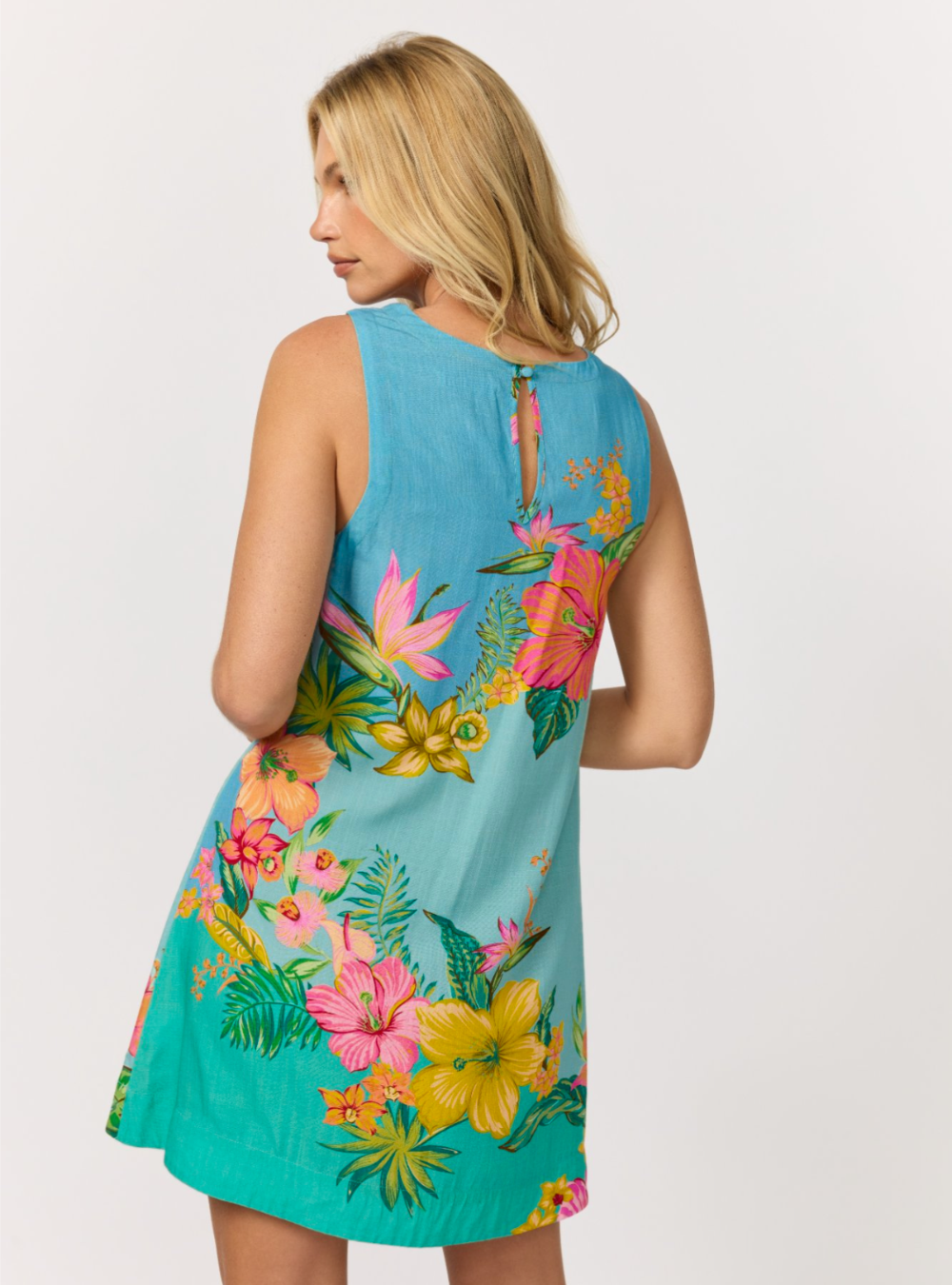 Sadie Mini Dress - Malibu