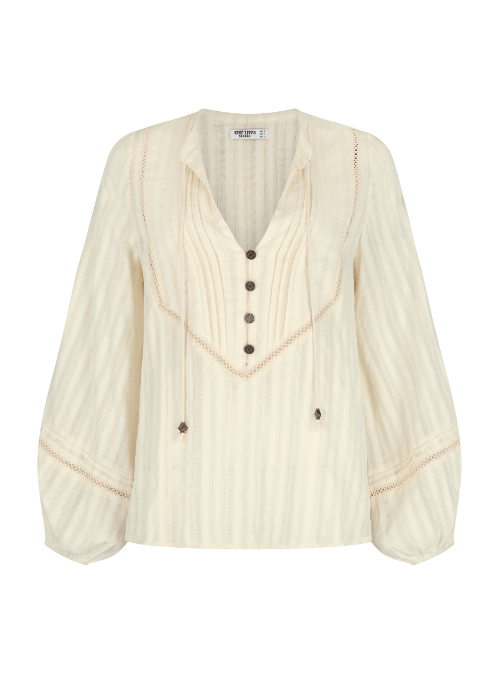 Sylvie Blouse - Pearl