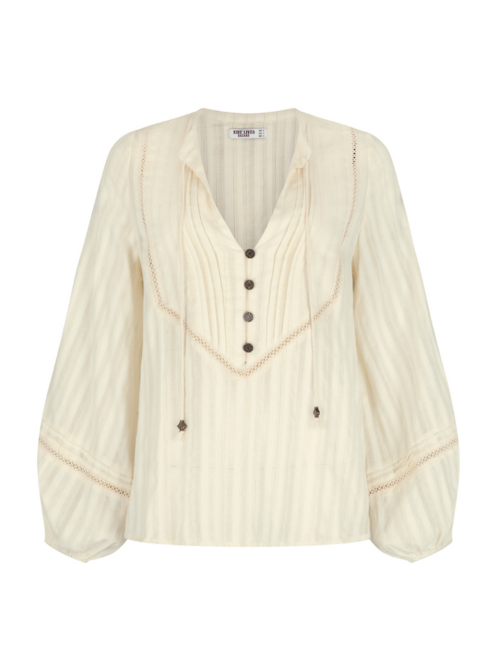 Sylvie Blouse - Pearl