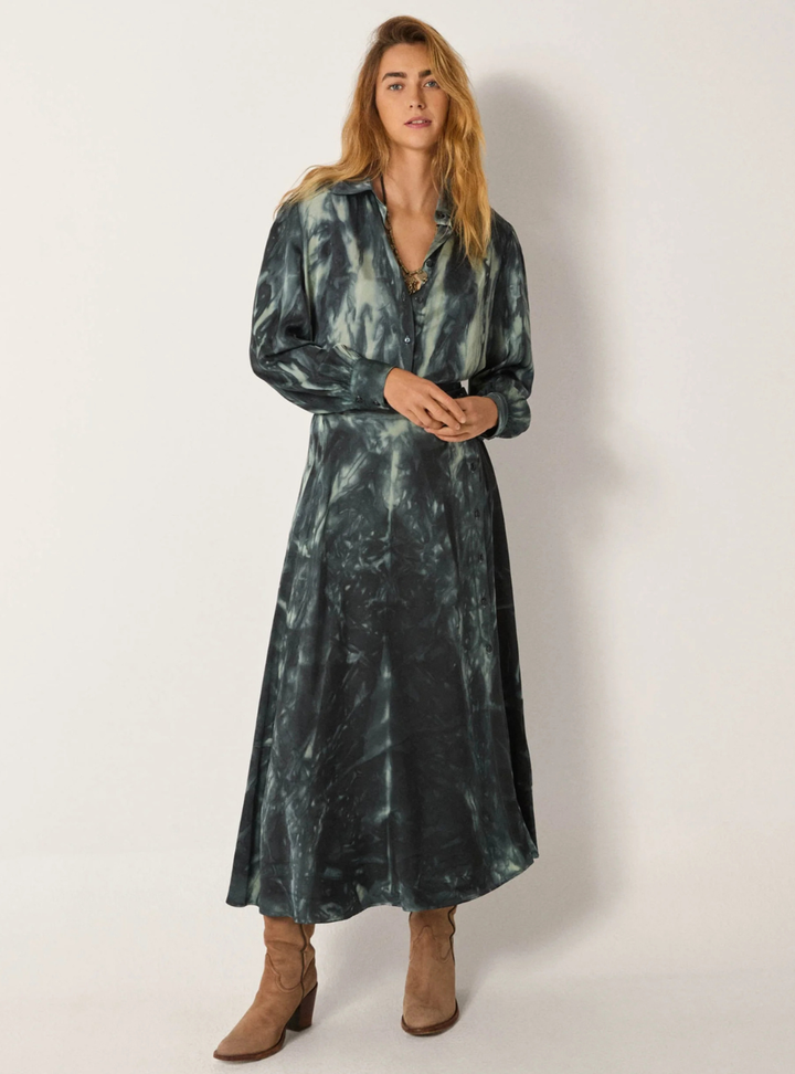 Noelia Blouse - Marble Shadows