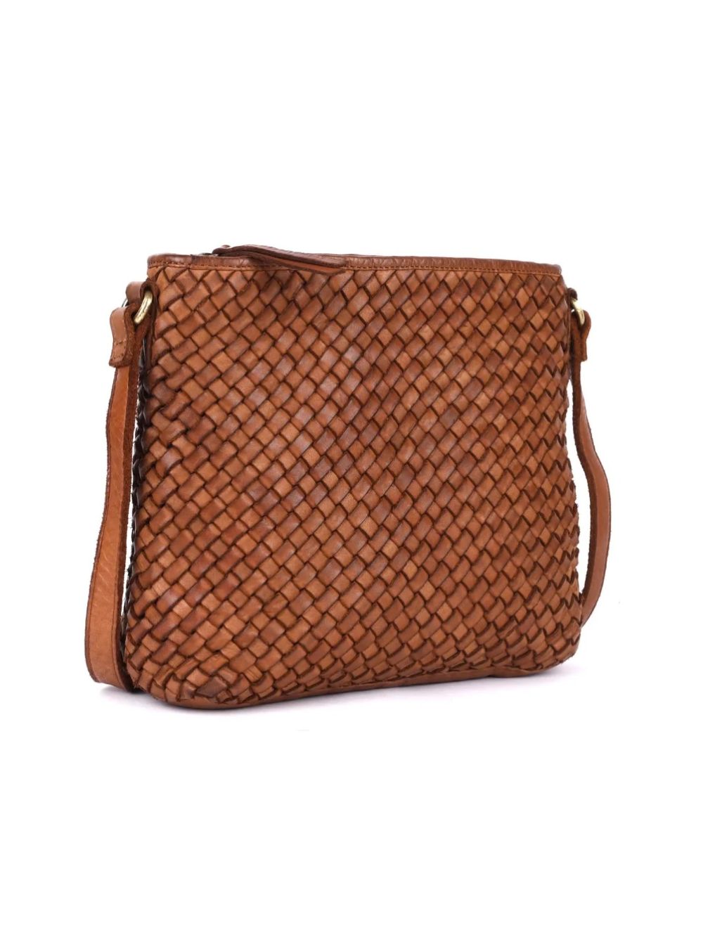 Angelica Woven Cross Body - Oak