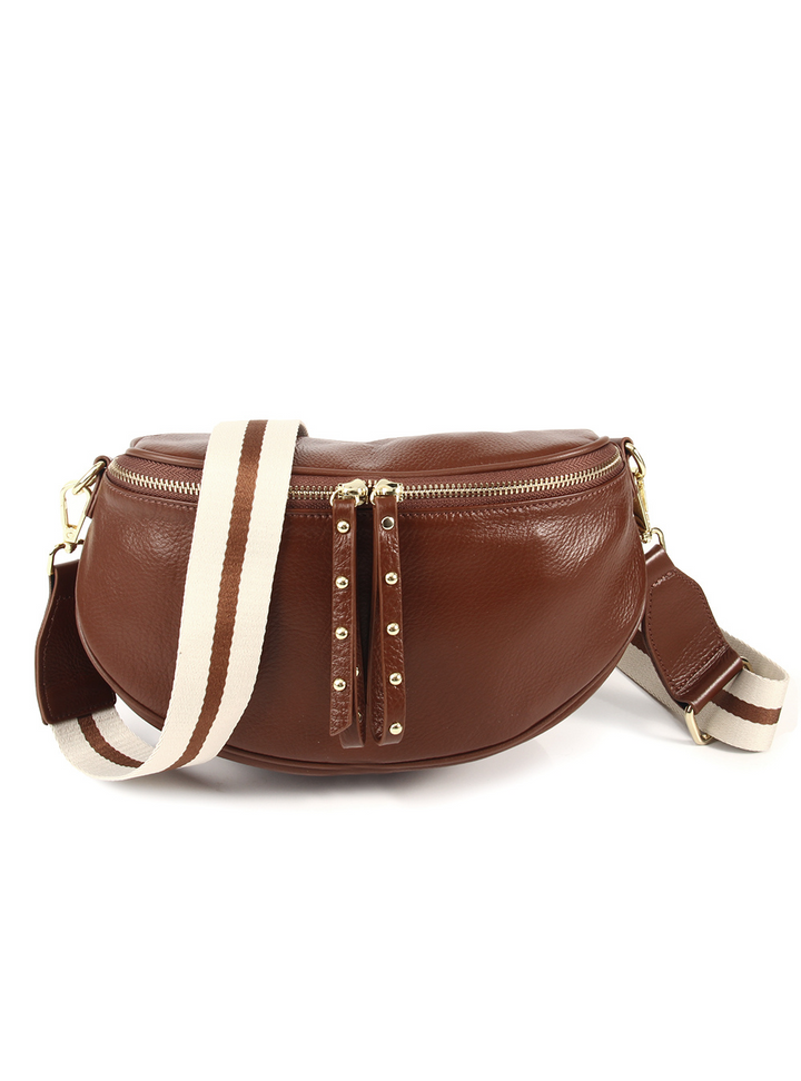 Obsessed Bag - Brown/Gold