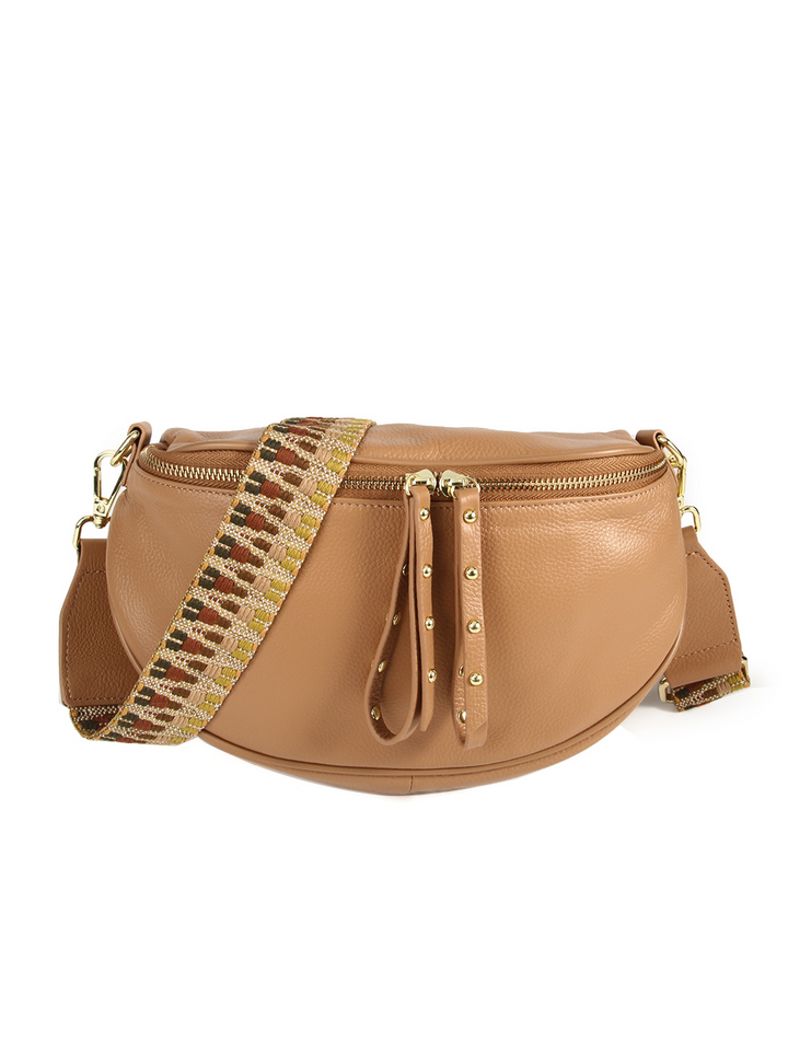 Obessed Bag - Light Tan/Gold