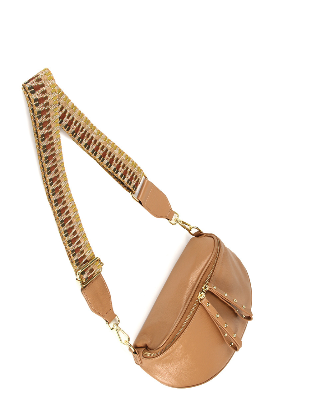 Obessed Bag - Light Tan/Gold