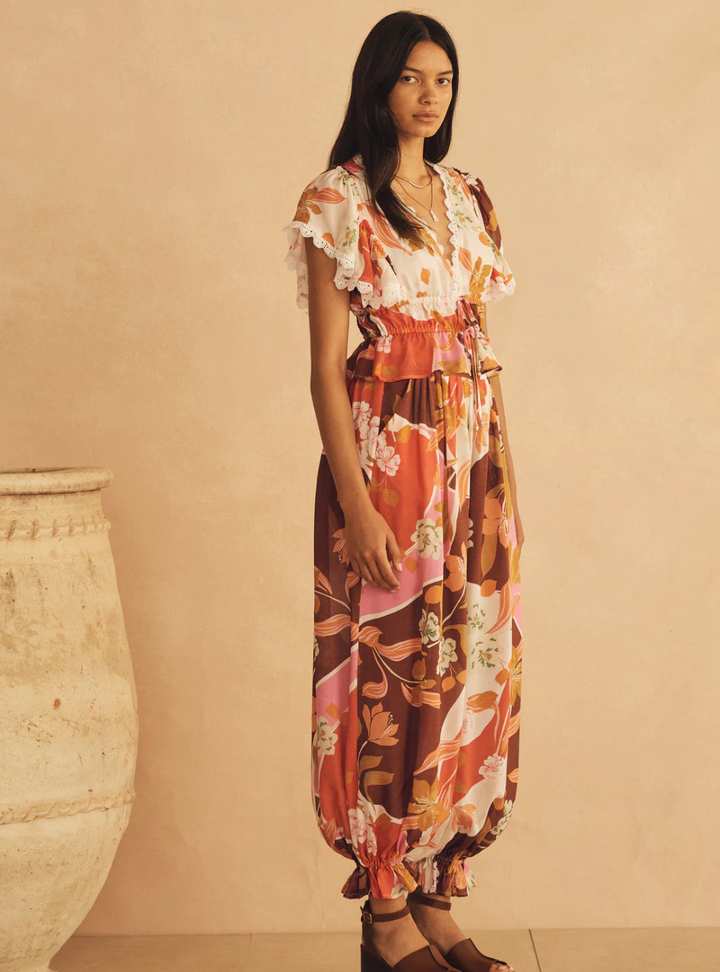 Lucca Silk Blousson Pant