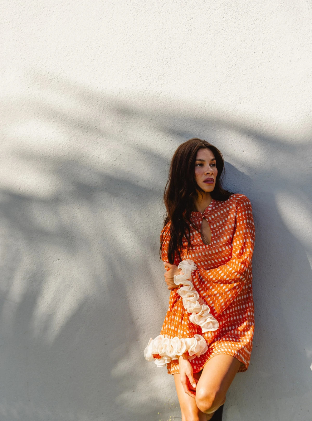 Yas Mini Dress - Ochre
