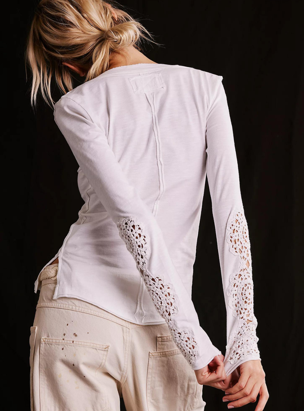 Our Song Henley Cuff - Ivory