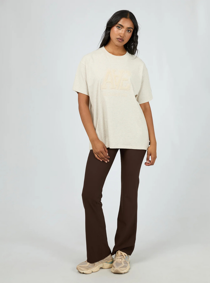 AAE Tonal Oversized Tee - Oat