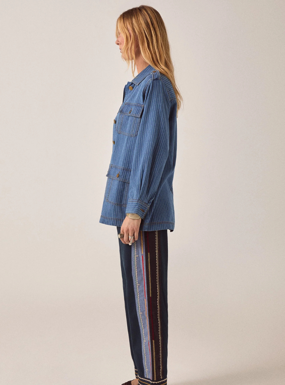 Noa Jacket - Navy Pacific