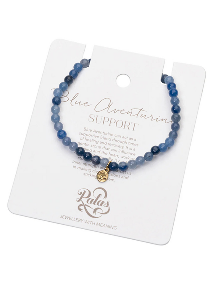 Blue Aventurine Healing Gem Bracelet