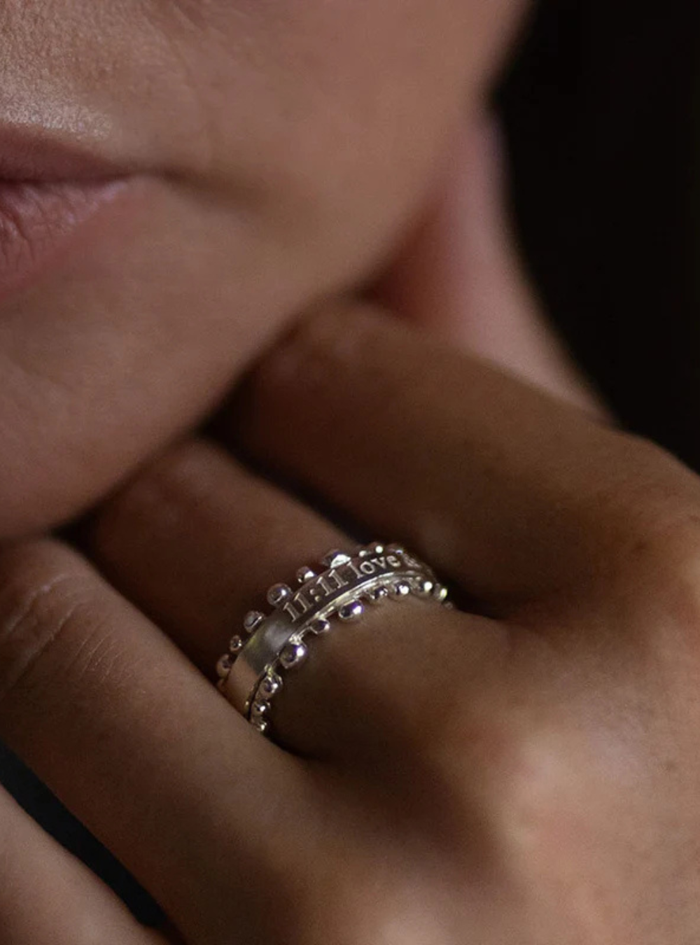 11:11 Love and Protection Spinning Ring