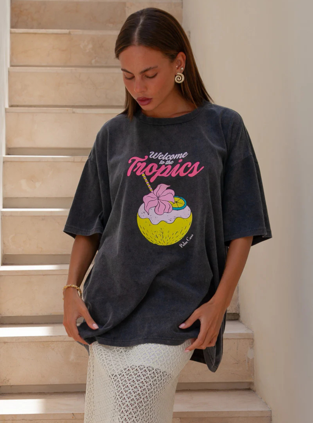 Tropics T-Shirt - Vintage Black