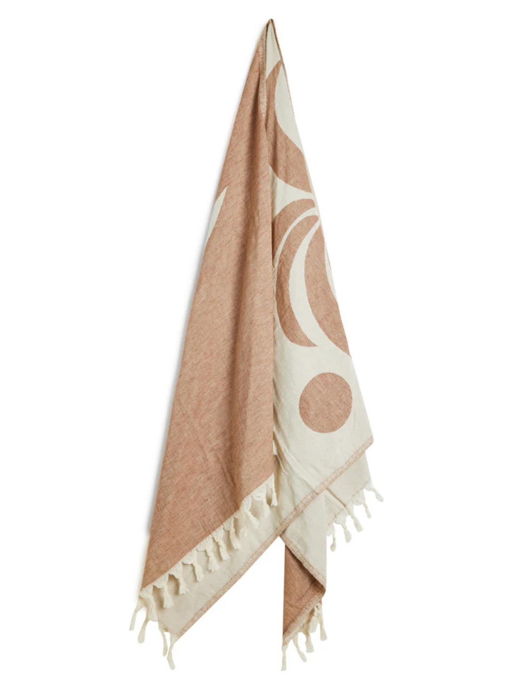 Palm Tree Turkish Towel - Brown