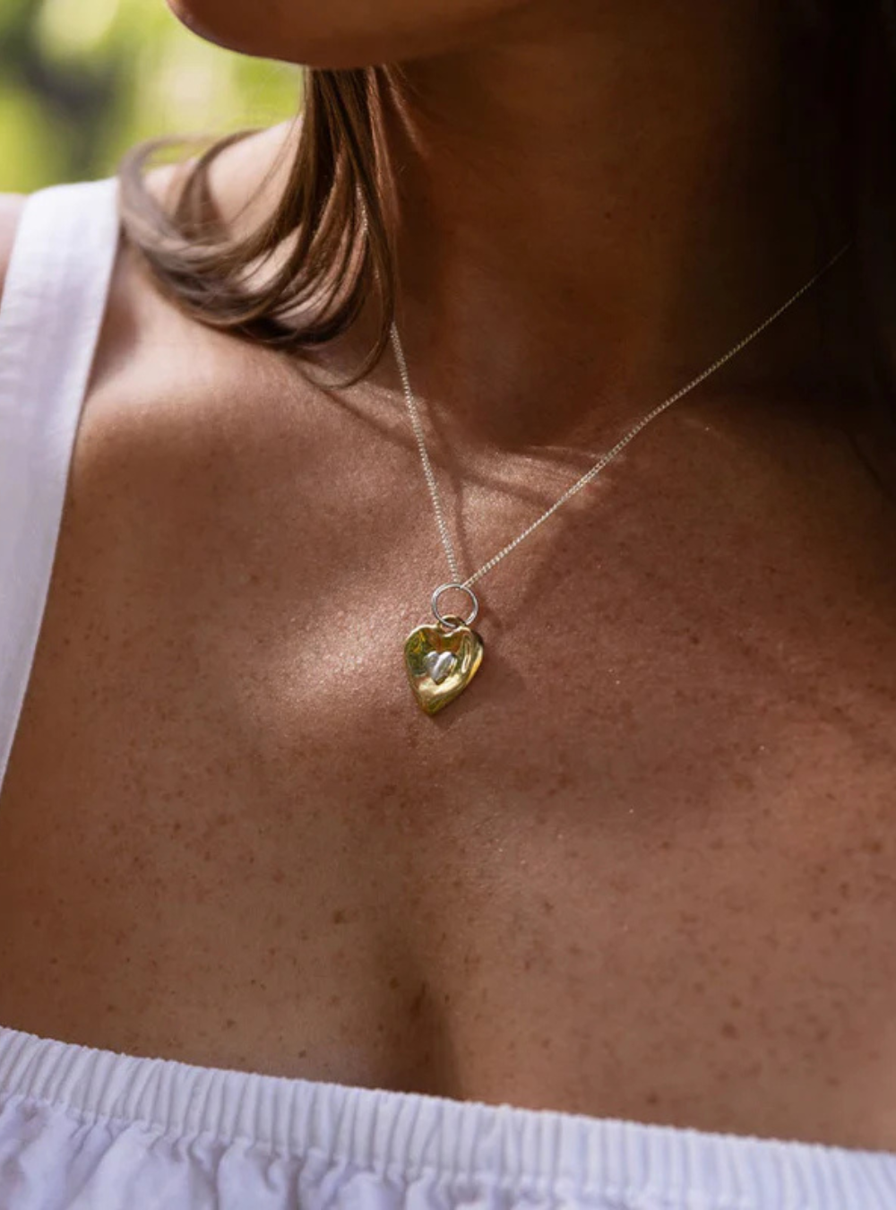 Two Hearts Beat as One Charm