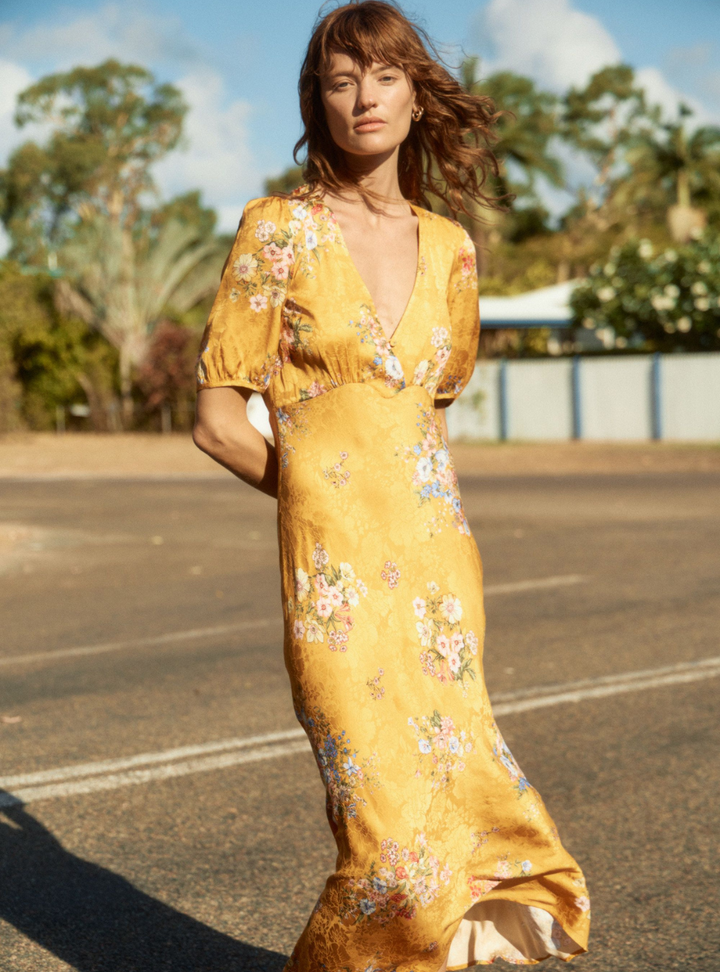 Pamela Midi Dress - Mango Amoure Floral